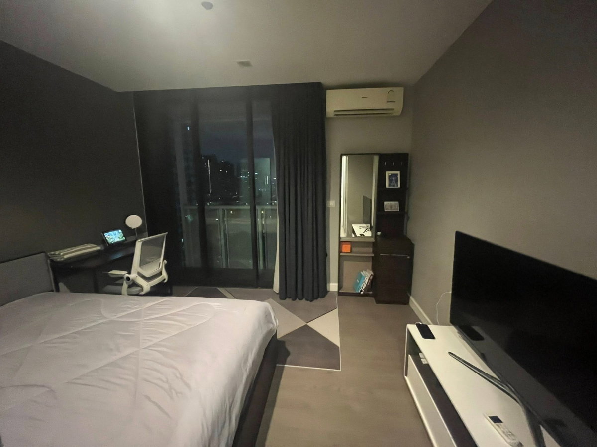 รูป R100/ให้เช่า A Space Asoke – Ratchada ห้องสวย วิวเมือง ชั้นสูง เฟอร์ครบ พร้อมอยู่ ราคาคุ้มค่า - รูปที่ 3/8