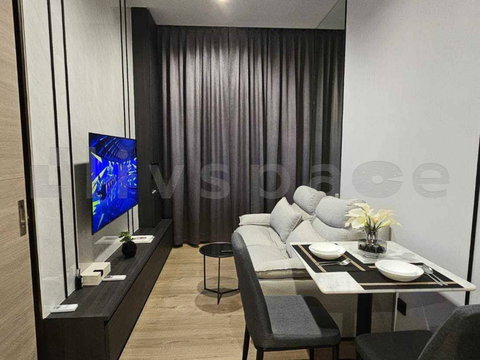 ▚ LH178ツ ให้เช่า: The Crest Park Residences 1BR 35ตรม. 33K🏙️✨ คอนโดระดับ Ultimate Luxury ติดรถไฟฟ้า เพดานสูง โปร่งโล่ง ระบบ Smart Home + Free WiFi!