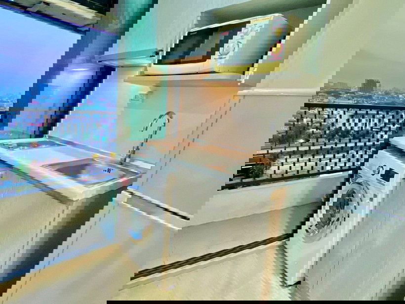 รูป ให้เช่าคอนโด Ideo Sathorn-Thapra ชั้น 11 วิวสระ มีเครื่องซักผ้า  ใกล้สถานี​ BTS​ โพธิ์นิมิตร และ BTS ตลาดพลู - รูปที่ 1/10