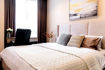 ขายคอนโด : The Line Ratchathewi【𝐒𝐄𝐋𝐋 & 𝐑𝐄𝐍𝐓】🔥ห้องสไตล์ธรรมชาติ โทนไม้ละมุน บรรยากาศผ่อนคลาย🔥 ติดต่อไลน์ไอดี: @hacondo