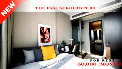 Condos for rent : 🍀🍀 Prime Condo Location 🚆 📌 For Rent: The ESSE Sukhumvit 36 🚆 Near BTS Thong Lo( Line: @rent2022 )✨ Ready to move in ✨  Property Code: A02275