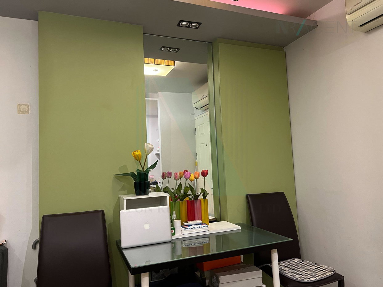 รูป ให้เช่าคอนโด อัสสกาญจน์เพลส รามคำแหง-วงแหวน อาคาร 2 ชั้น 5 1 ห้องนอน ขนาด 30.00 ตรม ใกล้ โรงพยาบาลเกษมราษฎร์สุขาภิบาล 3 - รูปที่ 3/8