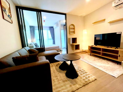 คอนโดให้เช่า : ให้เช่า Aspire Sukhumvit – Rama 4 ชั้น 18 ขนาด 32 ตร.ม. เฟอร์ครบ ใกล้ BTS เอกมัย