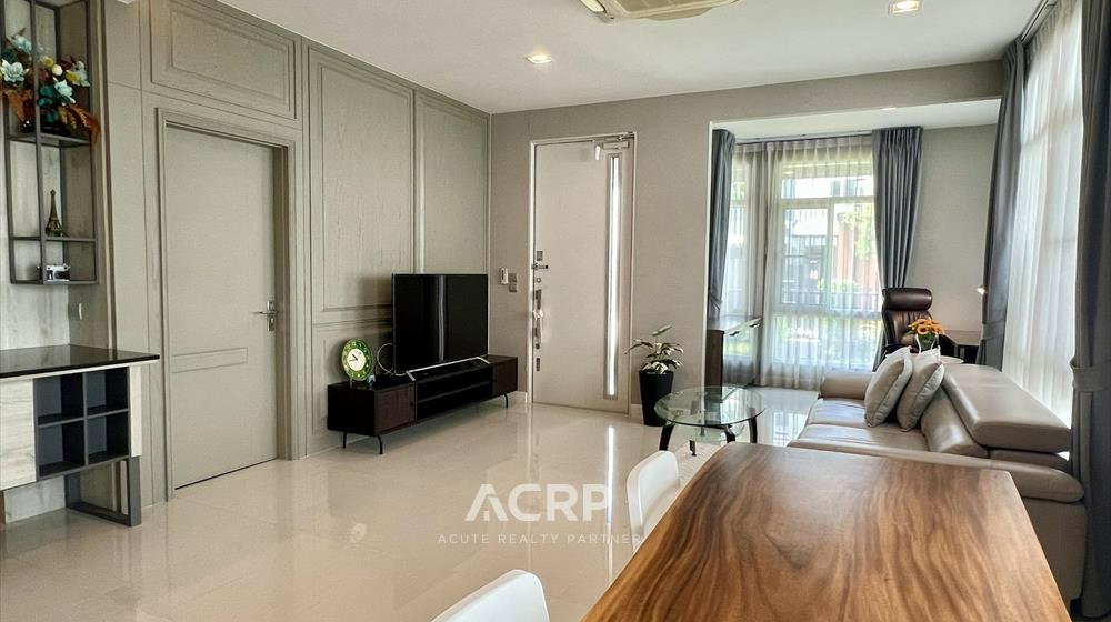 รูป เช่า บ้านเดี่ยวหรู มัณฑนา 2 บางนา กม.7 – หลังมุม Premium Zone พร้อมเข้าอยู่ - รูปที่ 5/6