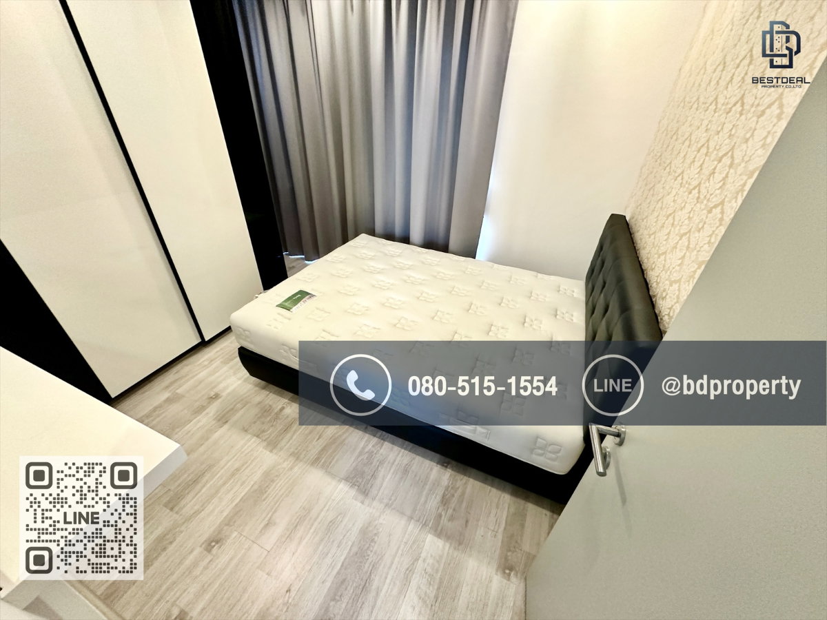 รูป Bestdeal ขายด่วน 2 ห้องนอนขนาด 45 sqm.ขายเพียง 6.99 ล้านเท่านั้น ตกแต่งสวย เฟอร์ครบ ใกล้MRT และ เซ็นทรัลพระราม 9 เพียง 80 ม. - รูปที่ 8/17