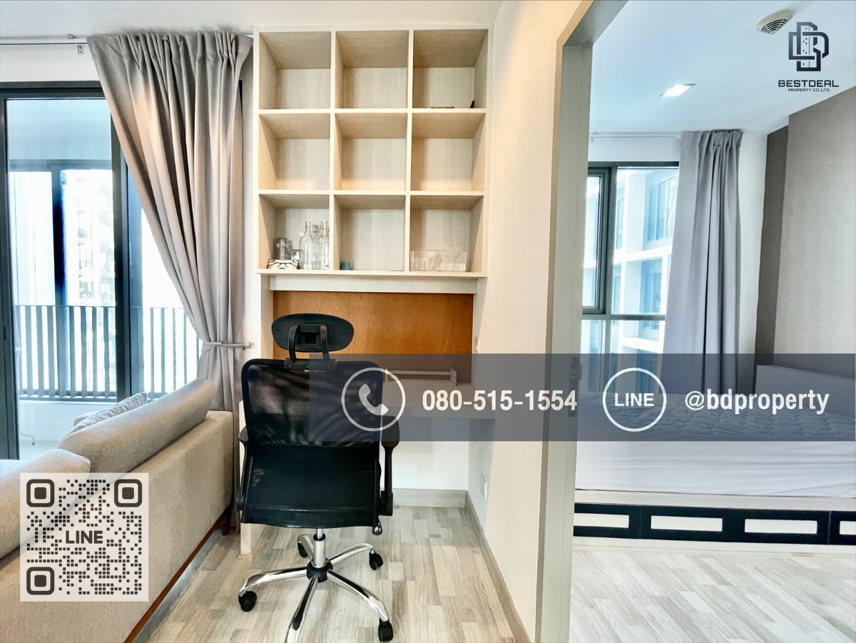 รูป Bestdeal ขายด่วน 2 ห้องนอนขนาด 46 sqm.ขายเพียง 6.19 ล้านเท่านั้น ตกแต่งสวย เฟอร์ครบ ใกล้MRT และ เซ็นทรัลพระราม 9 เพียง 80 ม. - รูปที่ 8/13