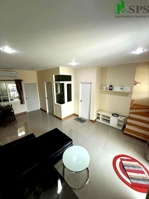 เช่าทาวน์โฮม สมุทรปราการ : ทาวน์เฮ้าส์ ให้เช่า โกลเด้น ทาวน์ สุขุมวิท-สถานีรถไฟฟ้าแบริ่ง (SPSJP232)