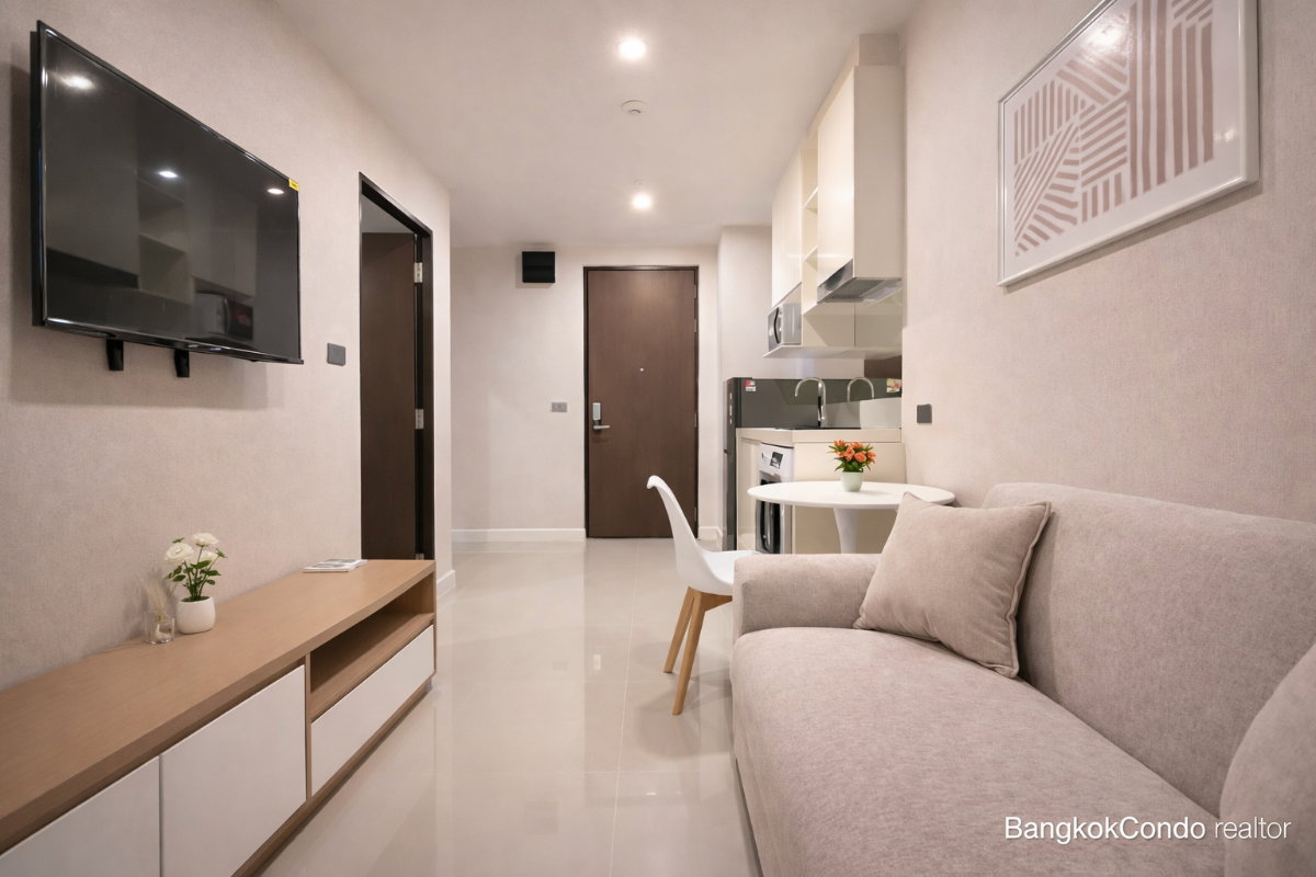 รูป 🍀🍀 Cozy room🍀 ให้เช่า📌 เดอะ สกาย สุขุมวิท (Line:@rent2022)BTS อุดมสุข ✨พร้อมเข้าอยู่  ✨ A10955  - รูปที่ 4/11