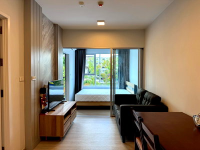 Condos for rent : T1111 Plum Condo Sukhumvit 62, Fully Furnished, Near BTS Bang Chak