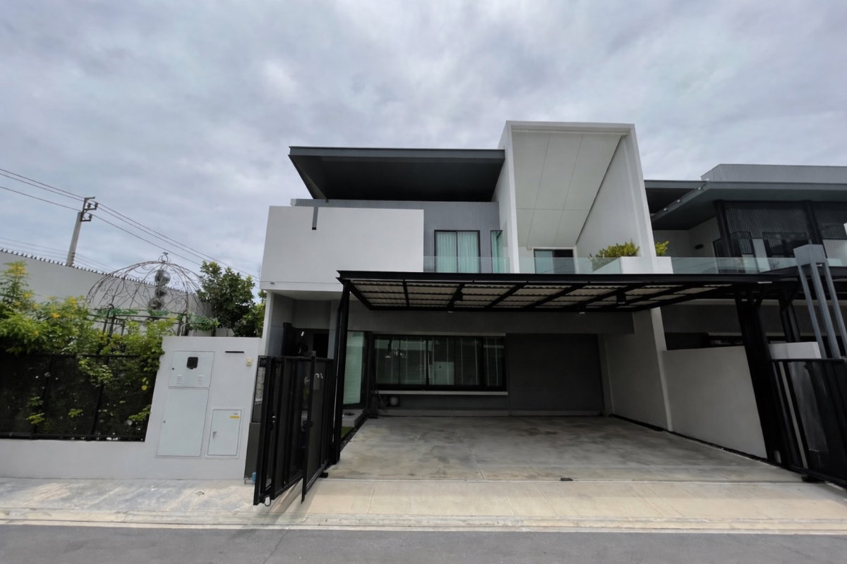 รูป ขาย เช่าบ้านเดี่ยว VIVE บางนา กม7 บ้านหรูสไตล์โมเดิร์น พร้อมเข้าอยู่ ทำเลดี ใกล้ Mega บางนา เพียง 500 ม. - รูปที่ 1/24