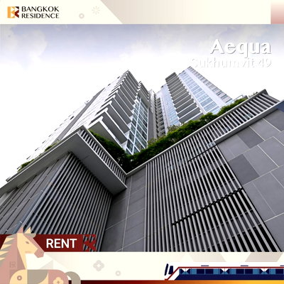 คอนโดให้เช่า :  Condo For Rent 🎯 Aequa Sukhumvit 49 ใกล้ BTS ทองหล่อ 60 ตร.ม. 1 ห้องนอน เงียบสงบ ทำเลทอง 🌿 