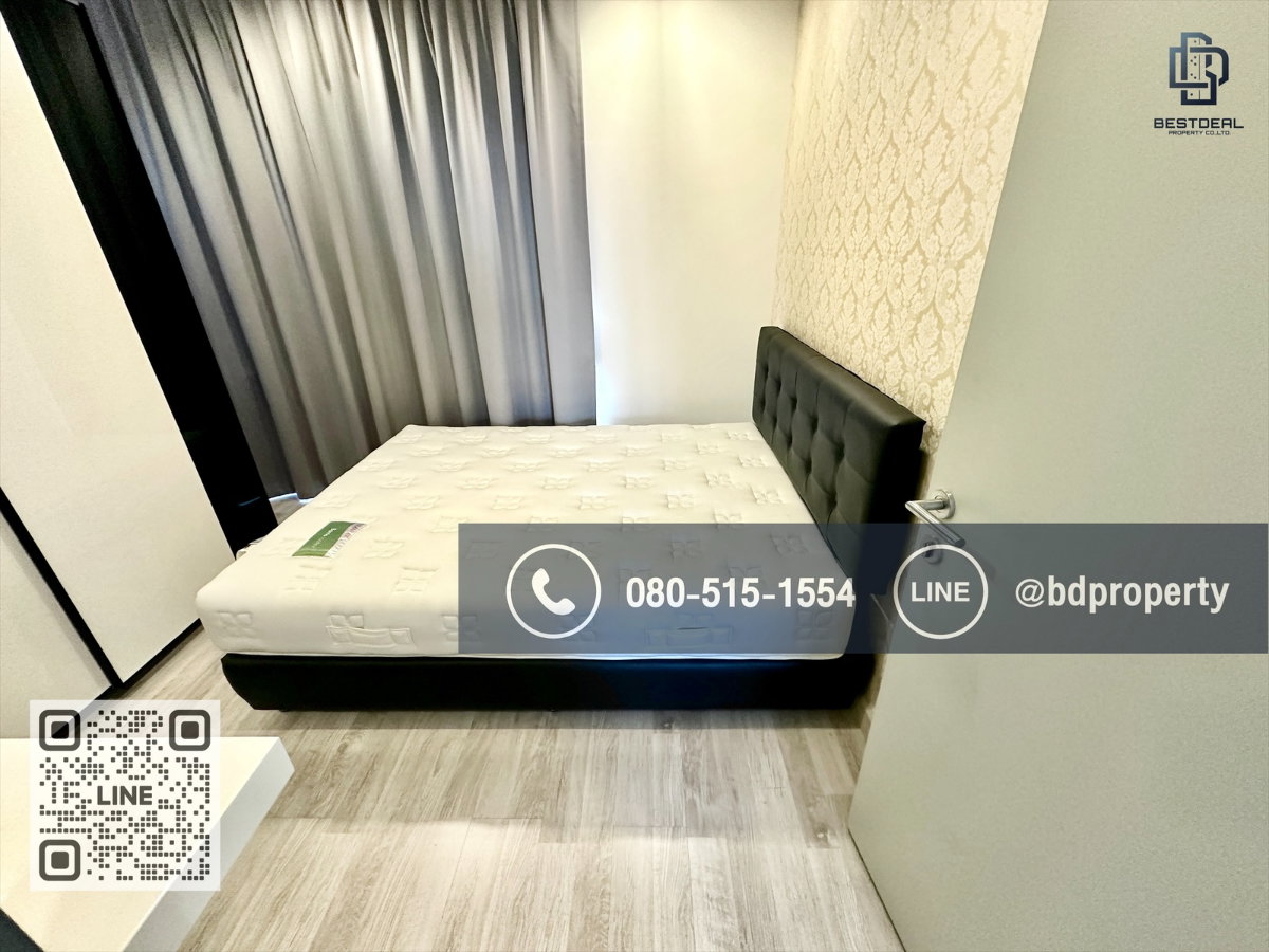 รูป Bestdeal ขายด่วน 2 ห้องนอนขนาด 45 sqm.ขายเพียง 6.99 ล้านเท่านั้น ตกแต่งสวย เฟอร์ครบ ใกล้MRT และ เซ็นทรัลพระราม 9 เพียง 80 ม. - รูปที่ 7/17