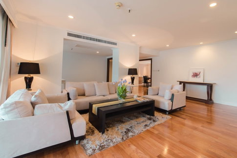 LTH6458 – Apartment for rent in Asoke 3 beds 3 baths Size 260 Sq.M. Near BTS Asoke station ONLY 130k/month