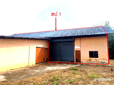 FACTORY 316 Sq.w. Phanom Sarakham Chachoengsao for 3.8M
