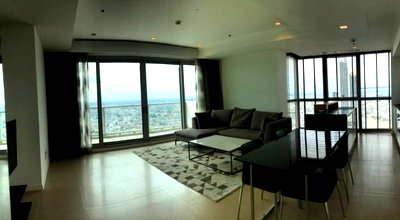 คอนโดให้เช่า : LTH6760 – The River FOR RENT 2 beds 2 baths Size 110 Sq.M.Near BTS Saphan Taksin stations ONLY 70k/month