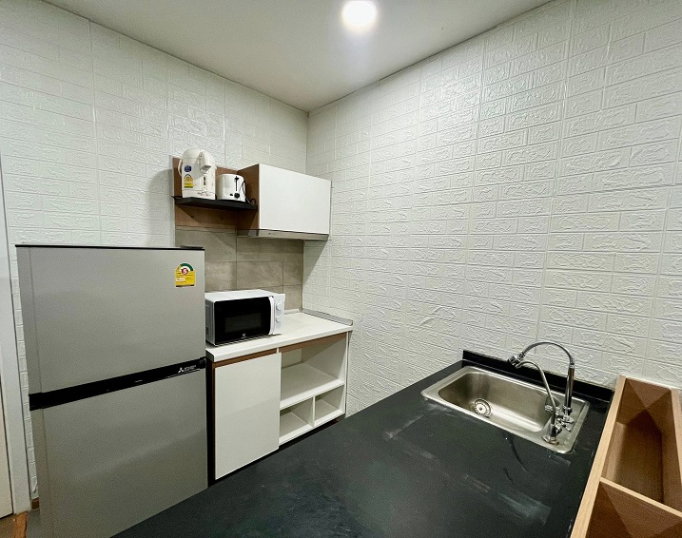 รูป คอนโด Proud 3 แจ้งวัฒนะ ชั้น 8 แบบ 1 ห้องนอน ใหญ่ 35 ตรม. มีเครื่องซักผ้า ของครบ เพียง 9,500 บาท - รูปที่ 10/12