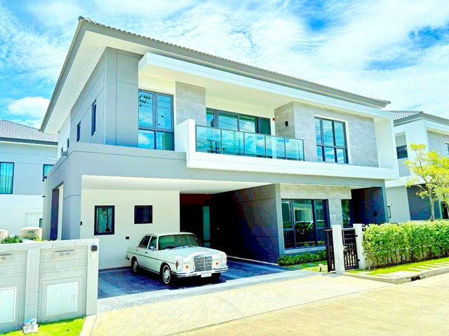 รูป ใกล้รร.นานาชาติคอนคอร์เดียน 800 ม.ซิตี้ บางนา บ้านเดี่ยวหรูให้เช่า 4 นอน 5 น้ำ บางนา-ตราด เมกะบางนา 500 ม. MRTลาซาล 70 ตร.ว. 315 ตร.ม. - รูปที่ 1/8