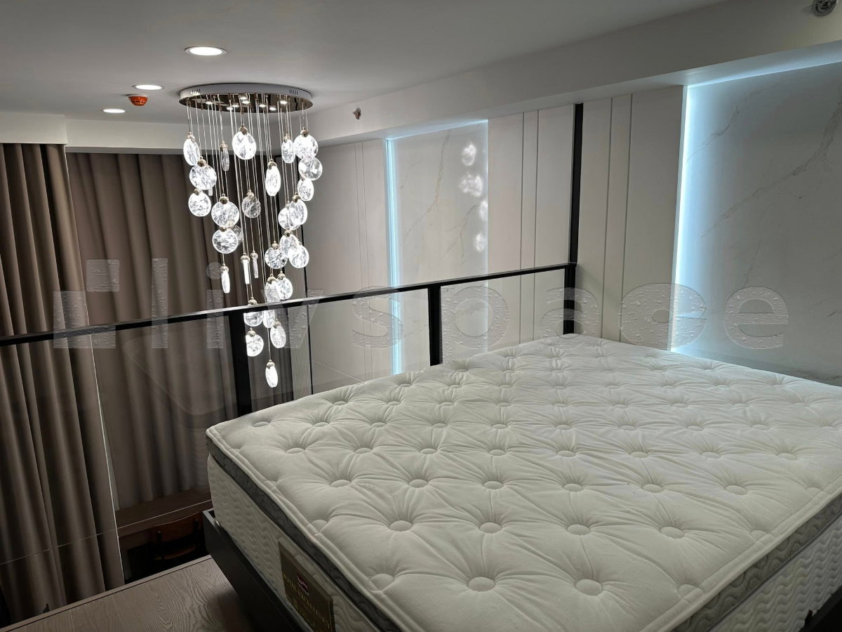 รูป ▚ LH174ツ ให้เช่า: Park Origin Chula-Samyan 1BR (Loft) 34ตรม. 32K🏙️✨ ห้องเพดานสูง Loft สเปกหรู ระบบออโต้ทั้งห้อง สัญญาขั้นต่ำ 6 เดือน! - รูปที่ 5/9