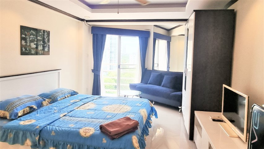 รูป Studio Condo for Rent at Jomtien Beach Condominium in Pattaya - รูปที่ 6/14