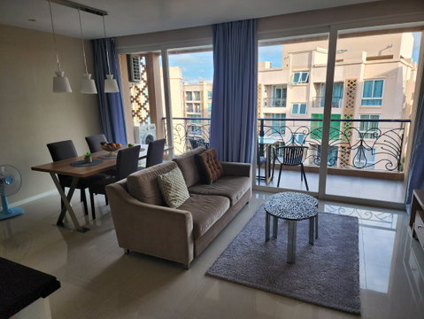2 Bed Condo for Rent at Atlantis Condo Resort in Jomtien Pattaya