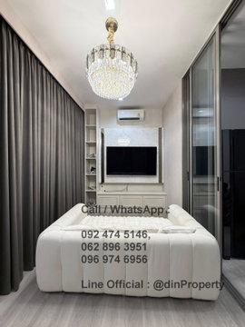 Rent RHYTHM CHAROENKRUNG PAVILLION 1 Bed Close Shrewsbury International School BTS SaphanTaksin