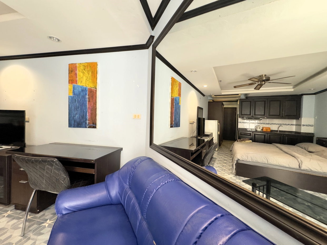 รูป Studio Condo for Rent at Jomtien Beach Condominium in Pattaya - รูปที่ 6/19