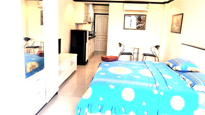 Condos for rent : Studio Condo for Rent at Jomtien Beach Condominium in Pattaya
