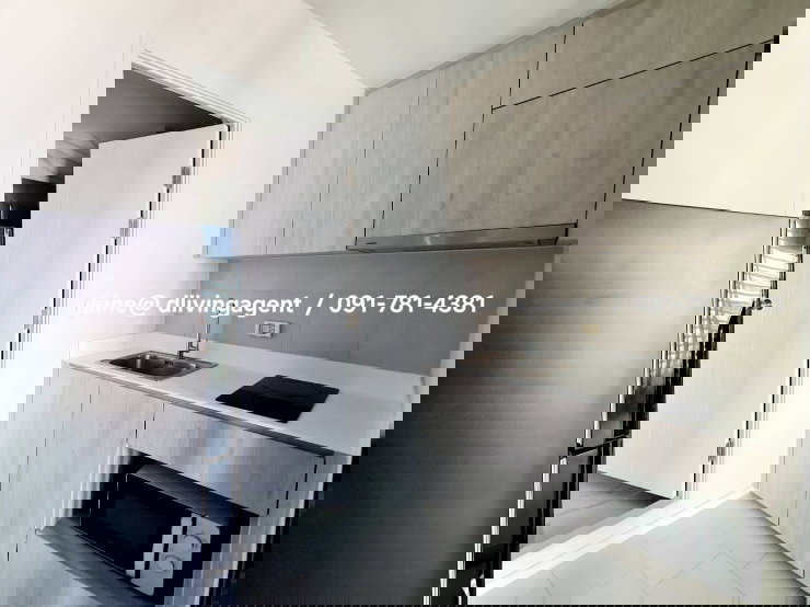 รูป ปล่อยเช่าห้อง 1 plus ทำเป็น 2 ห้องนอนได้ วิวโล่ง ไม่โดนแดด - รูปที่ 7/8