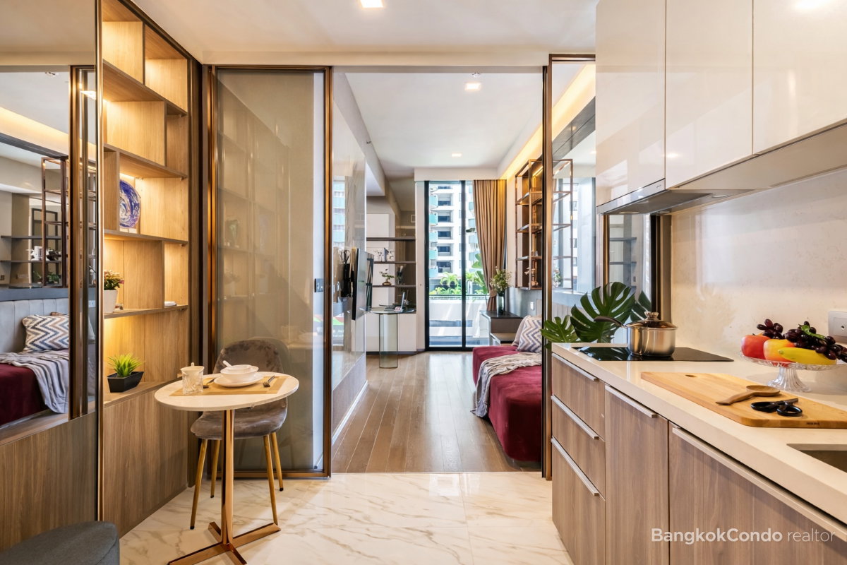 รูป 🍀🍀 Beautiful Room🌸 ให้เช่า📌 เซอเลส อโศก (Line:@rent2022)BTS อโศก✨พร้อมเข้าอยู่  ✨ A10956 - รูปที่ 3/18