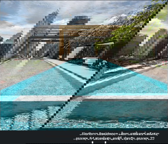 รูป ที่พักอาศัยระดับซูเปอร์ลักชัวรีในกรุงเทพฯ | ยูนิตห้องมุมหายากที่ Sindhorn Residence - รูปที่ 17/30