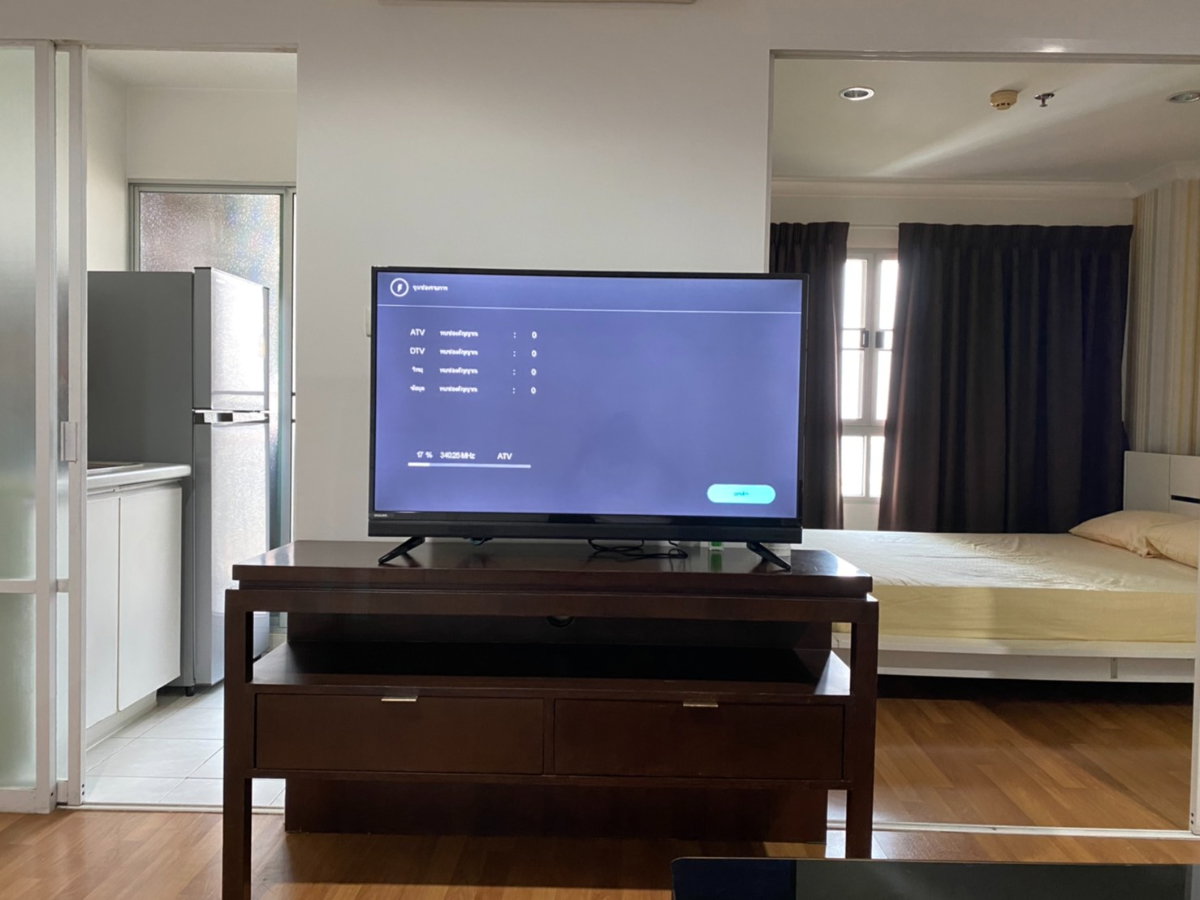 รูป 🌳 ให้เช่าคอนโด ลุมพินี เพลส พระราม 9 รัชดา ขนาด 33 ตรม. 1 นอน ตึก C นัดดูห้องได้ที่ 0993529495 - รูปที่ 7/13