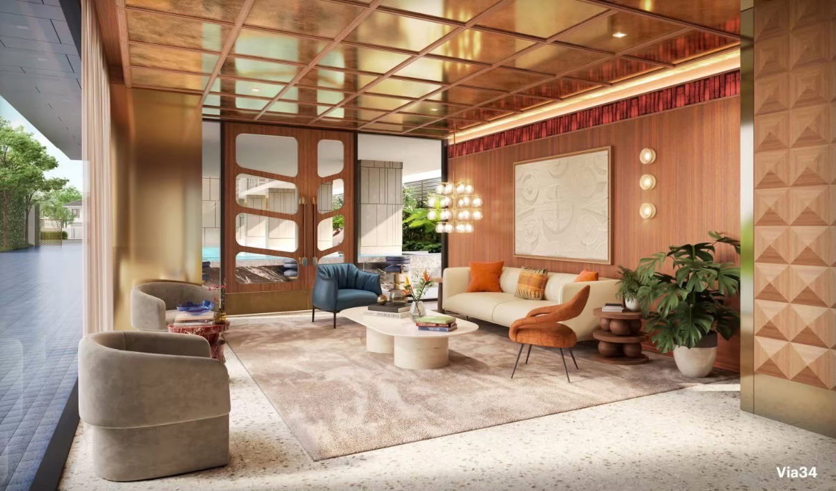 รูป 🔥ของดีมีน้อย! Via 34 Low-rise หรู 🏙 ใกล้ BTS 350 ม. แค่ 45 ยูนิต 📞 065-4496399 , 065-5639565 | LINE : @wsrcondo - รูปที่ 2/5