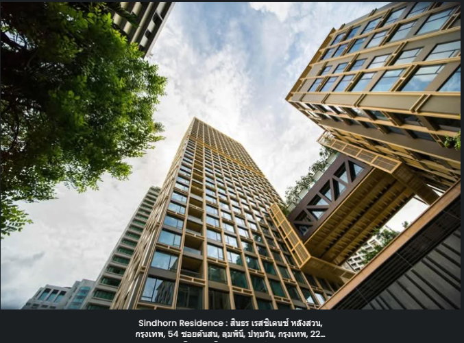 รูป ที่พักอาศัยระดับซูเปอร์ลักชัวรีในกรุงเทพฯ | ยูนิตห้องมุมหายากที่ Sindhorn Residence - รูปที่ 26/30