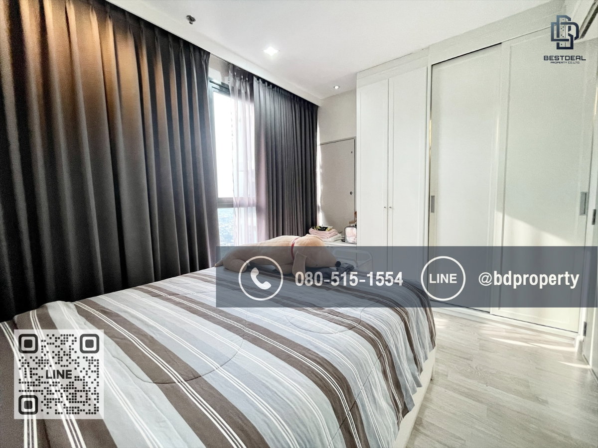 รูป Bestdeal ขายด่วน Duplex 1 Bed พิเศษ 5.19 ล้านเท่านั้น ห้องสวยเฟอร์นิเจอร์และเครื่องใช้ไฟฟ้าครบ "IDEO MOBI RAMA 9” ใกล้MRT และ เซ็นทรัลพระราม 9  - รูปที่ 6/12