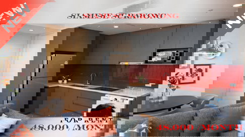 🍀🍀 Exclusive Unit❤️‍🔥 ให้เช่า📌 ไซมิส สุรวงศ์ (Line:@rent2022)BTS สามย่าน ✨พร้อมเข้าอยู่  ✨ A10959 