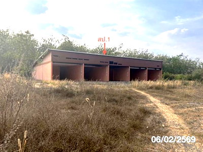 บ้านเดี่ยว 12000 ตร.วา น้ำขุ่น อุบลราชธานี 11.7M