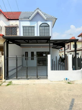 บ้านดีทำเลปัง ฟรีเฟอร์นิเจอร์ครบ หิ้วกระเป๋าเข้าอยู่ได้เลย! หมู่บ้านวงศกร3 ซอย 5 หนองระแหง3 แต่งใหม่หมด
