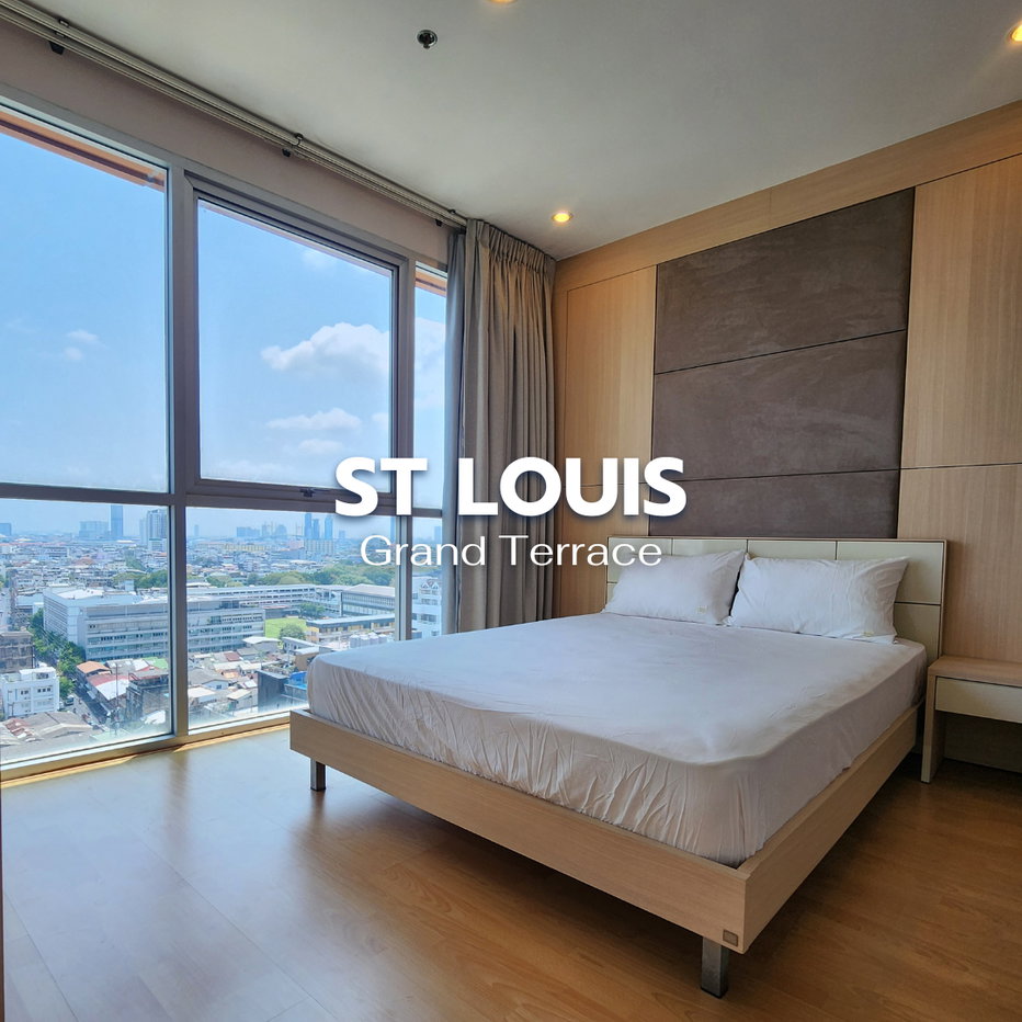 รูป 🏙️ ให้เช่าคอนโดเซ็นต์หลุยส์ แกรนด์ เทอเรส ใกล้ BTS เซนต์หลุยส์ / ช่องนนทรี เดินทางสะดวก ใจกลางสาทร🚆🌳 LINE : @steadfastre - รูปที่ 1/8