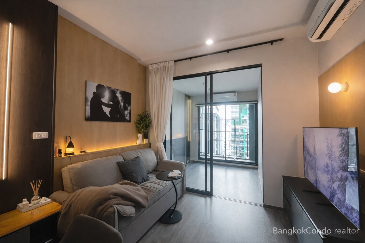 รูป 🍀🍀 Fully furnished💝 ให้เช่า📌 ไอดีโอ จุฬา – สามย่าน (Line:@rent2022)MRT สามย่าน✨พร้อมเข้าอยู่  ✨ A10962  - รูปที่ 6/8
