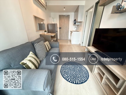 Bestdeal ขายด่วน 1Bedroom ห้องสวย เฟอร์ครบ ขายเพียง 4.29 ล้านเท่านั้น  ซื้ออยู่เองหรือลงทุนคุ้มมากใกล้MRT และ เซ็นทรัลพระราม 9 เพียง 80 ม.