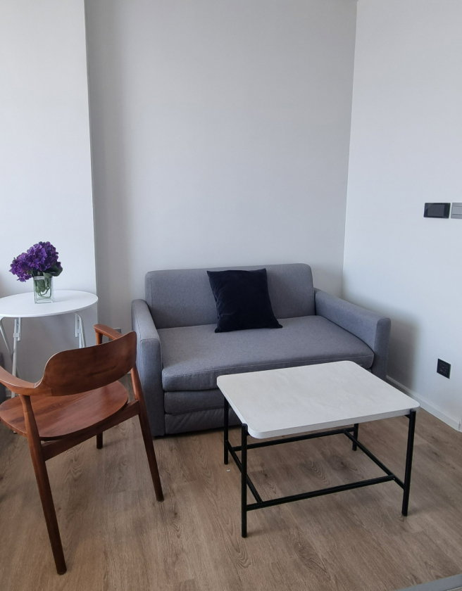 รูป ✨ ให้เช่า ห้องสวย คอนโด Modiz Rhyme รามคำแหง 1 นอน 24 ตรม ชั้น 14 เพียง 13500 บาท 🏡💖 - รูปที่ 3/6