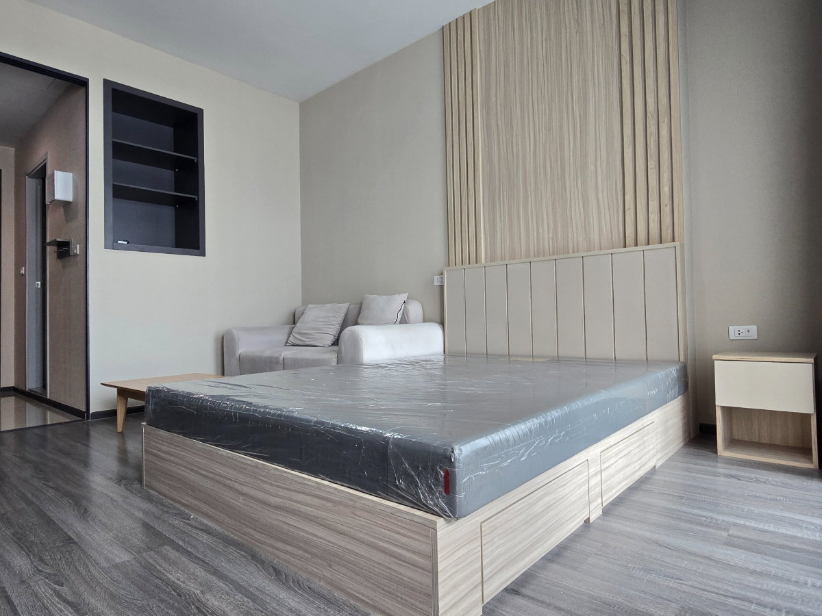 รูป Ideo Chula Samyan【𝐑𝐄𝐍𝐓】🔥ห้องมินิมอลโทนอบอุ่น เฟอร์ครบจัดวางลงตัว🔥 ติดต่อไลน์ไอดี: @hacondo - รูปที่ 2/9