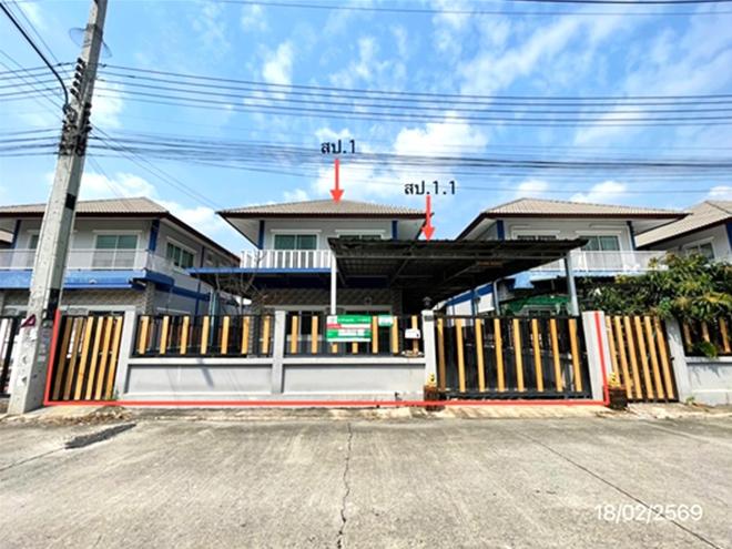 รูป บ้านเดี่ยว 51 ตร.วา ศรีราชา ชลบุรี 3.5M - รูปที่ 1/40