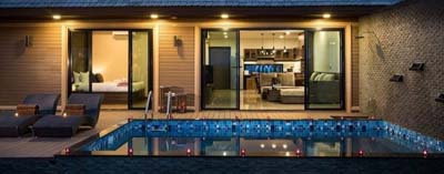 รูป ขายบ้าน สไตล์ล้านนาโมเดิร์น พูลวิลล่า ท่าวังตาล สารภี ใกล้โรงเรียนนานาชาติคริสเตียนเยอรมันเชียงใหม่ - รูปที่ 2/8
