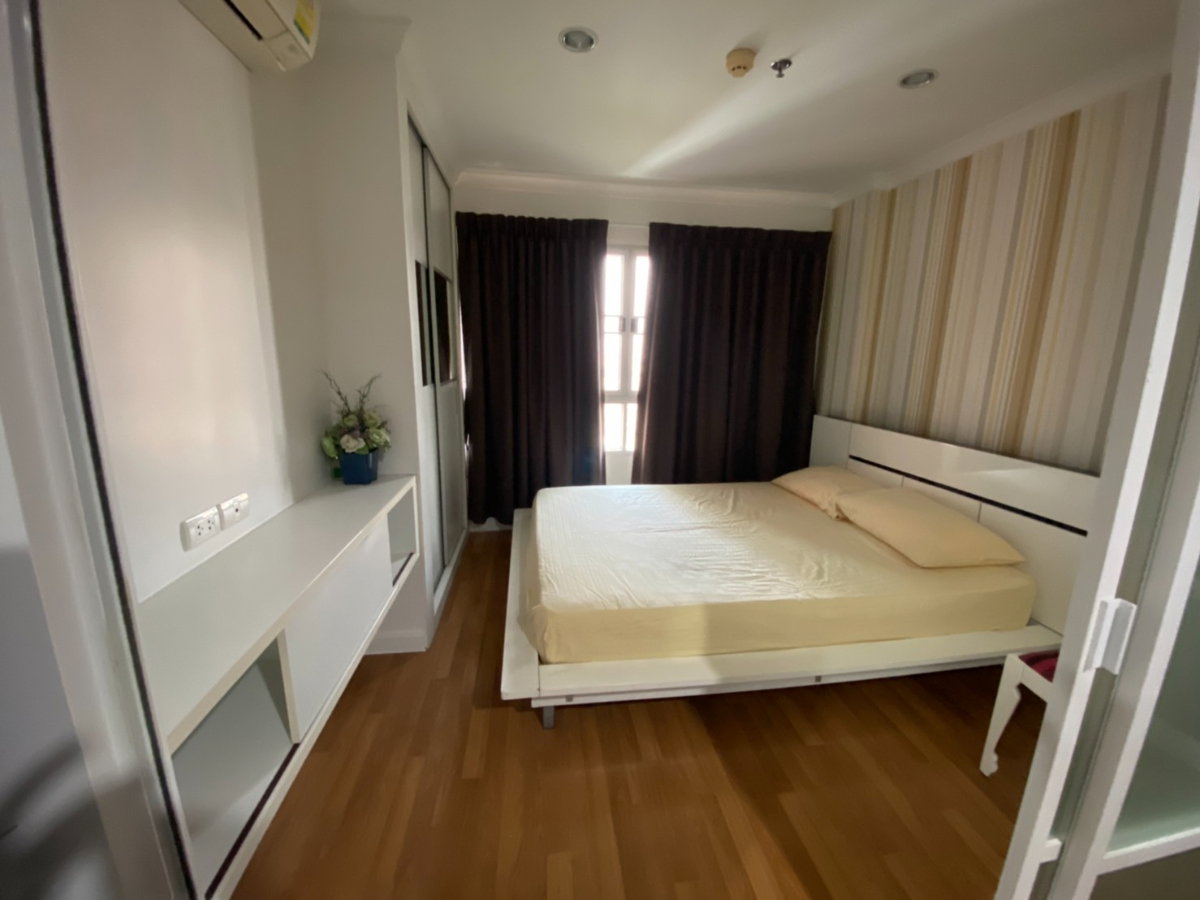 รูป 🌳 ให้เช่าคอนโด ลุมพินี เพลส พระราม 9 รัชดา ขนาด 33 ตรม. 1 นอน ตึก C นัดดูห้องได้ที่ 0993529495 - รูปที่ 4/13