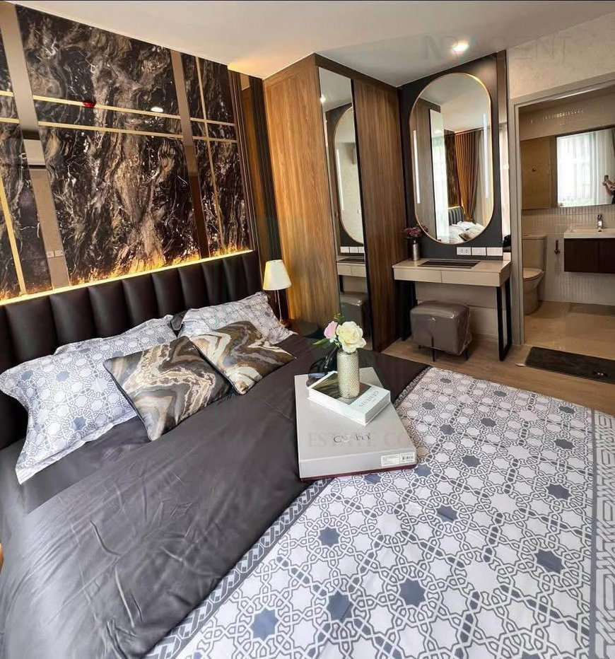 รูป ให้เช่าคอนโด นิว คอร์ คูคต สเตชัน อาคาร B ชั้น 3 1 ห้องนอน ขนาด 28 ตรม ใกล้ BTS คูคต - รูปที่ 4/8