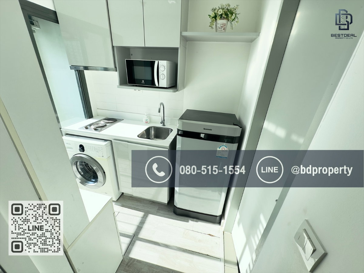 รูป Bestdeal ขายด่วน Studio 22 sqm.ขายเพียง 3.29 ล้านเท่านั้น ดูลงทุนไม่ควรพลาด ใกล้MRT และ เซ็นทรัลพระราม 9 เพียง 80 ม. - รูปที่ 7/12