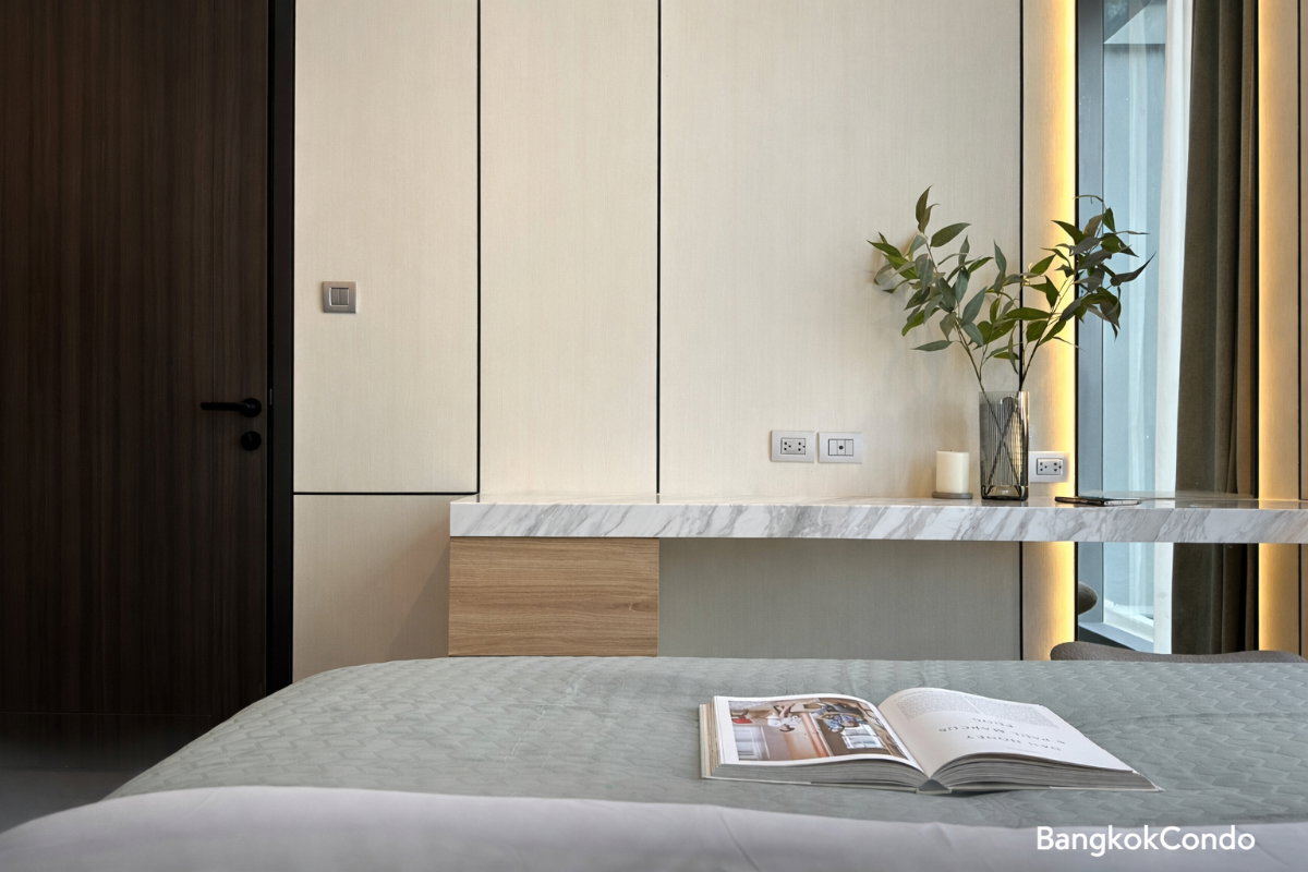 รูป 🍀🍀 Beautiful Room🌸 ให้เช่า📌 ลาวีค สุขุมวิท 57 (Line:@rent2022)BTS ทองหล่อ✨พร้อมเข้าอยู่  ✨ A10952  - รูปที่ 4/6