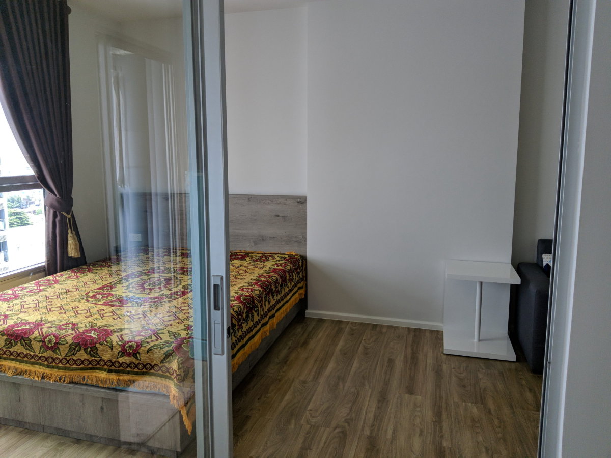 รูป ขายด่วน ISSI Condo สุขสวัสดิ์ ติด MRT สายสีม่วง ห้องใหม่ เฟอร์ครบ - รูปที่ 12/17