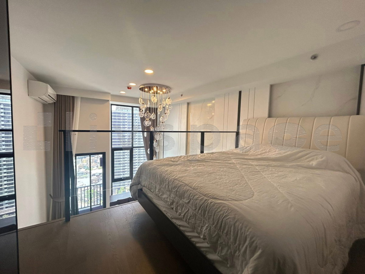 รูป ▚ LH174ツ ให้เช่า: Park Origin Chula-Samyan 1BR (Loft) 34ตรม. 32K🏙️✨ ห้องเพดานสูง Loft สเปกหรู ระบบออโต้ทั้งห้อง สัญญาขั้นต่ำ 6 เดือน! - รูปที่ 6/9